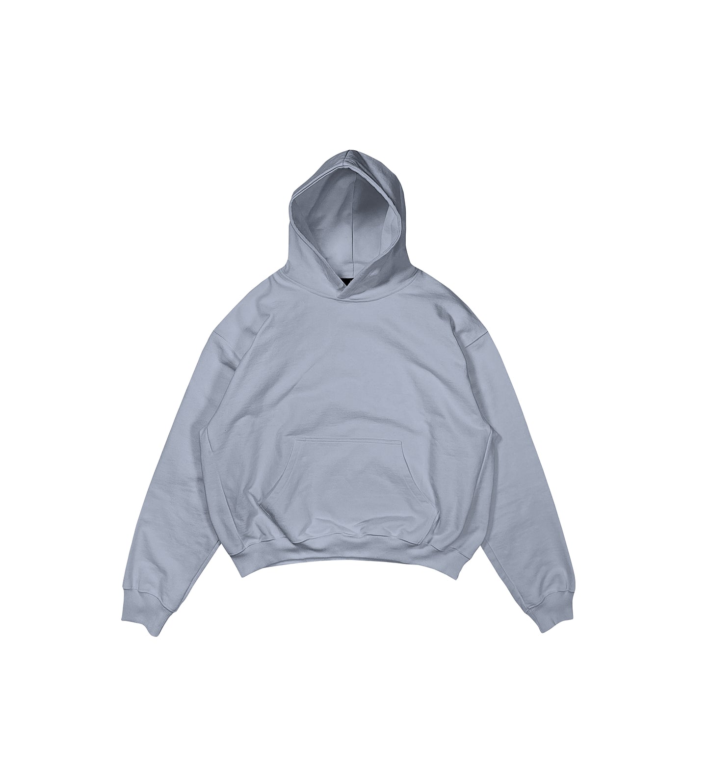 HOODIE BOXY FIT GRIS CLARO