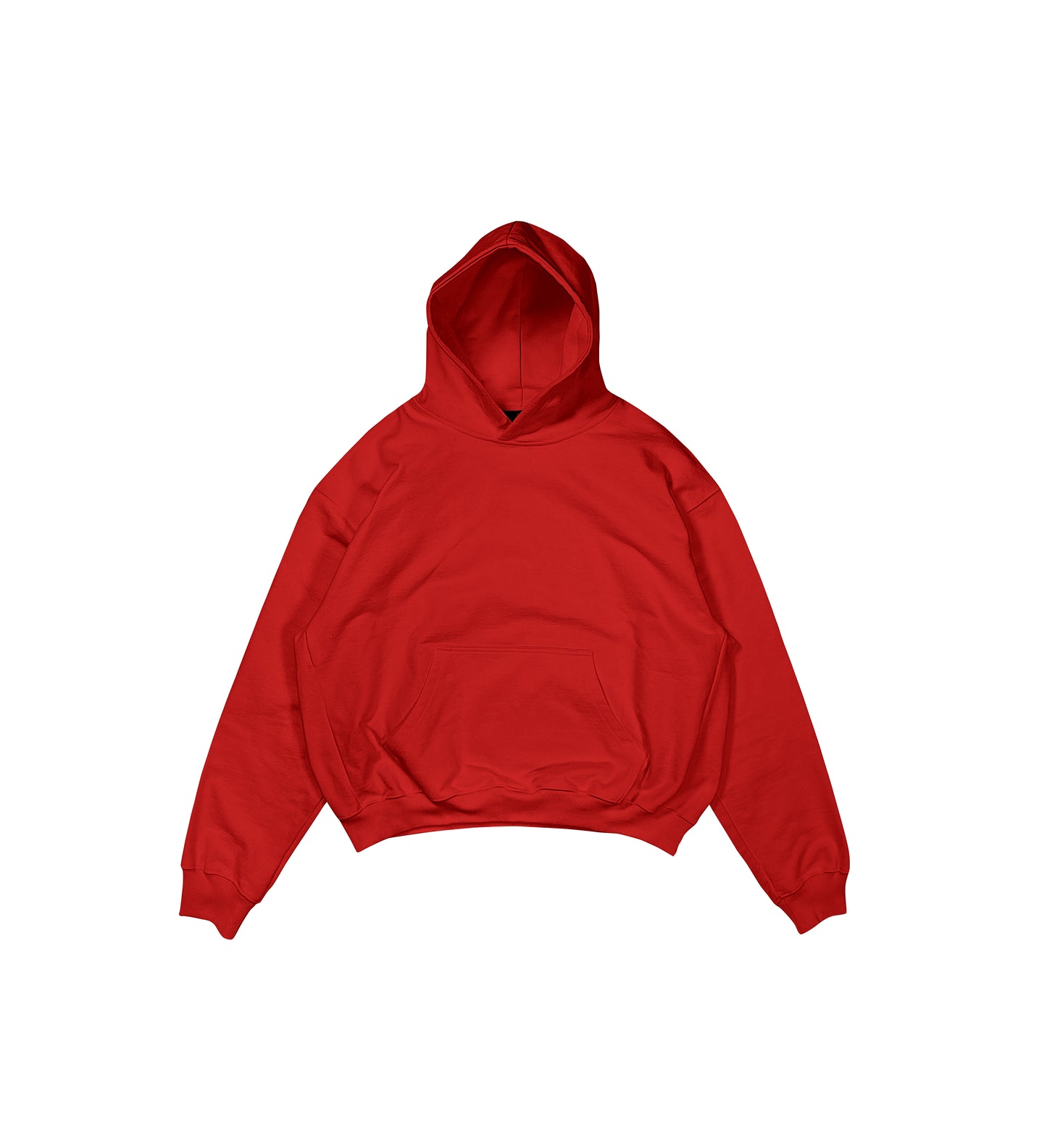 HOODIE BOXY FIT ROJO