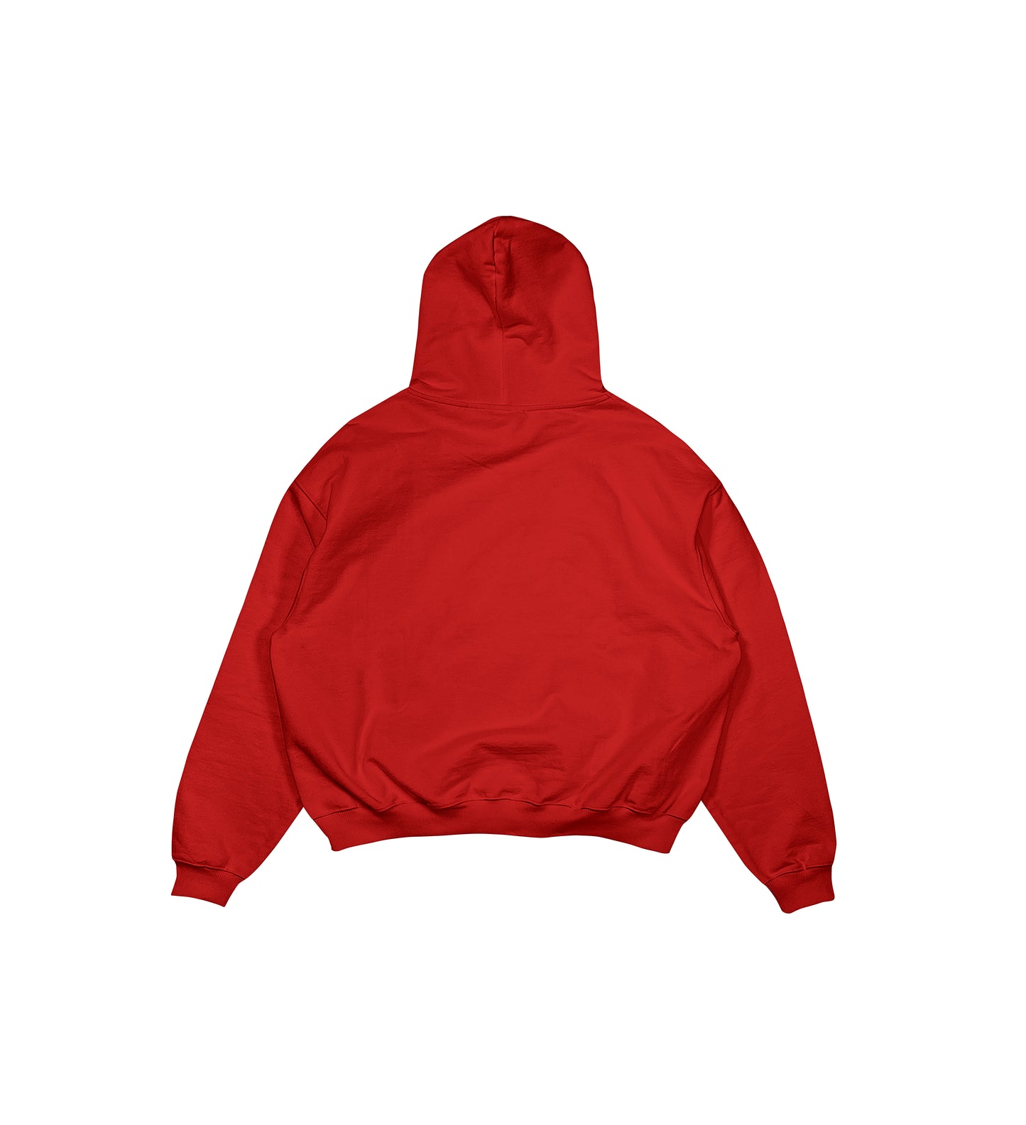 HOODIE BOXY FIT ROJO