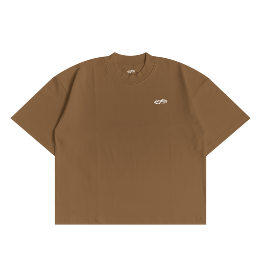 POLERA BOXY FIT CAFE HABANO