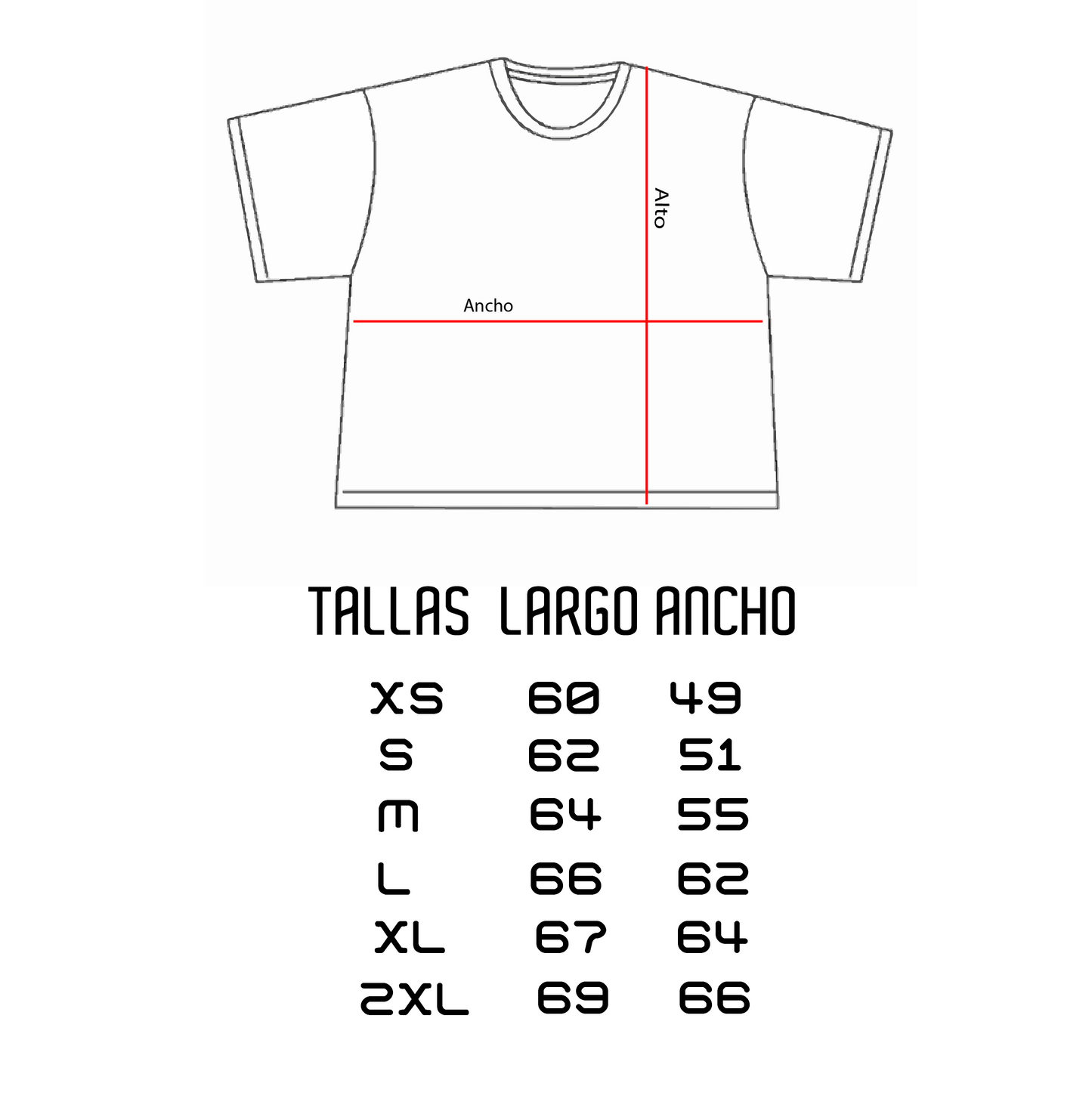POLERA BOXY FIT ROJO