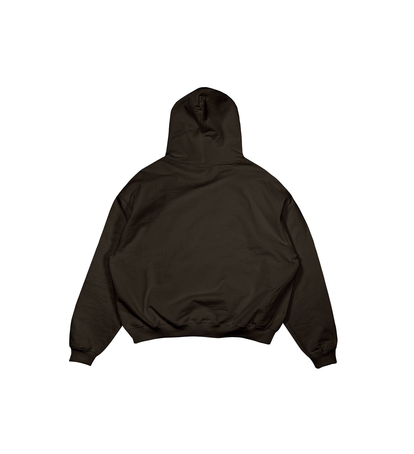 HOODIE BOXY CAFE MORO