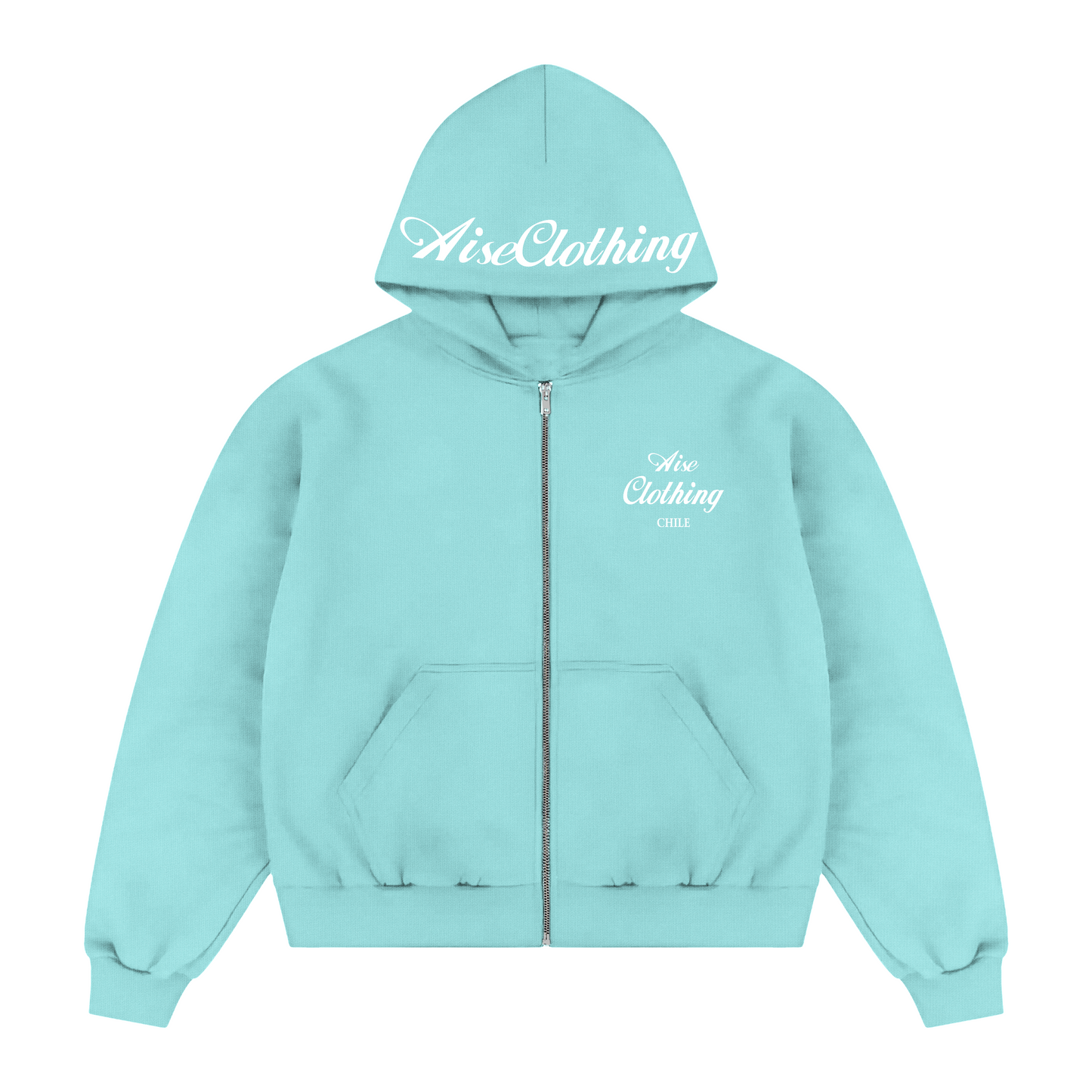 ZIPPER BOXY FIT AISECLOTHING CHILE CELESTE