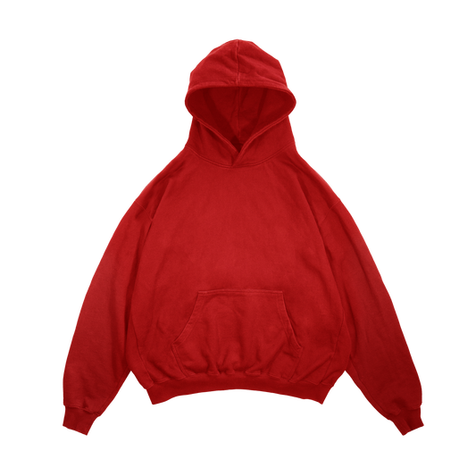 HOODIE BOXY FIT ROJO