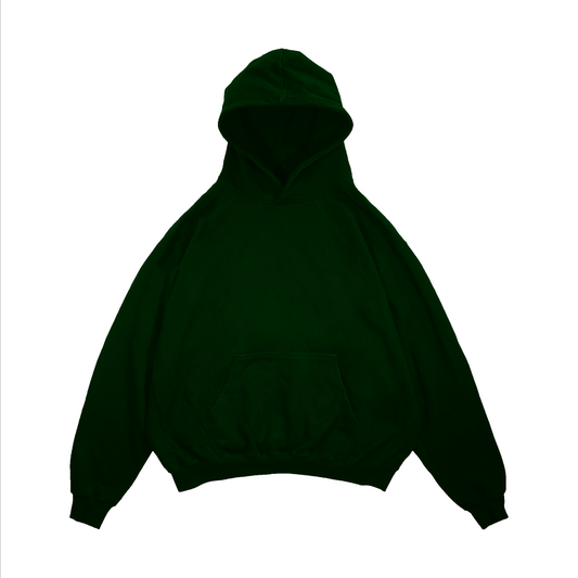 HOODIE  BOXY FIT VERDE