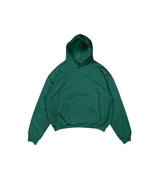 HOODIE  BOXY FIT VERDE