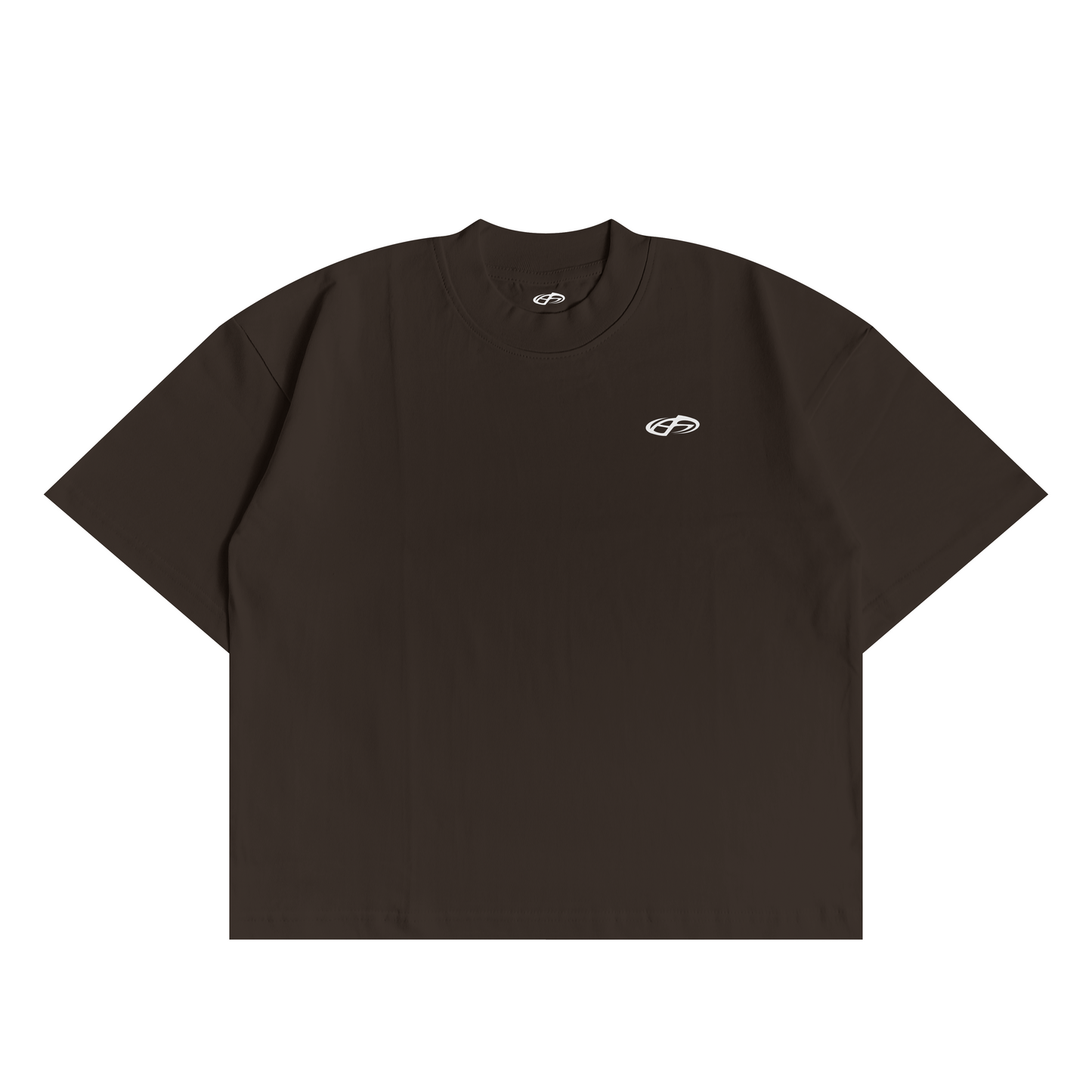 POLERA BOXY FIT CAFE OSCURO