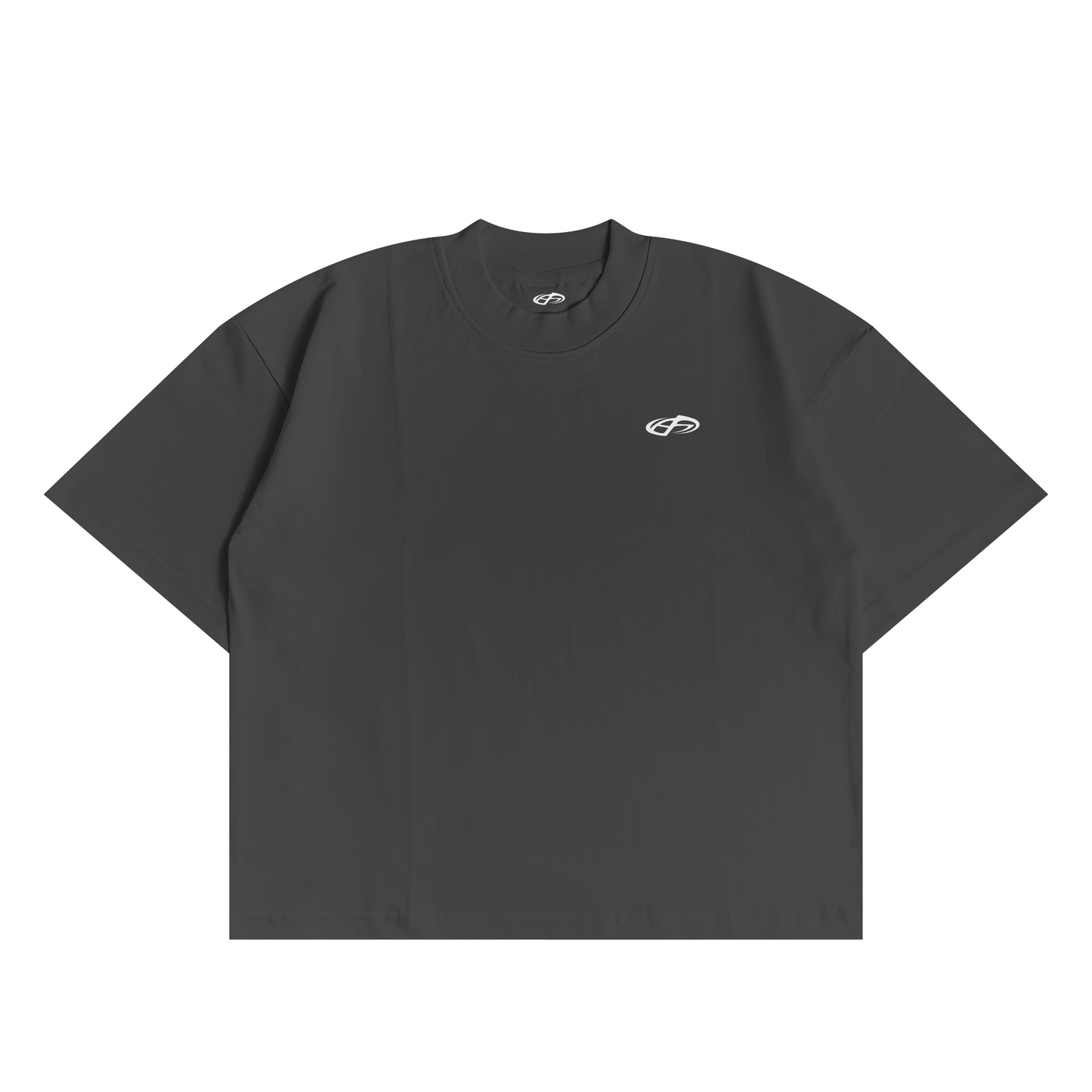 POLERA BOXY FIT GRIS ACERO