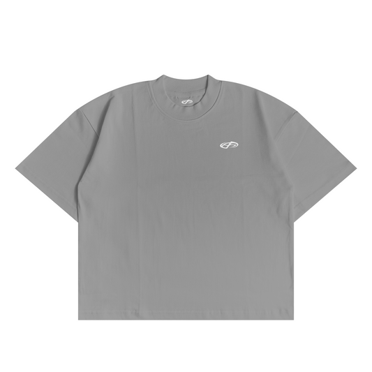 POLERA BOXY FIT GRIS CLARO