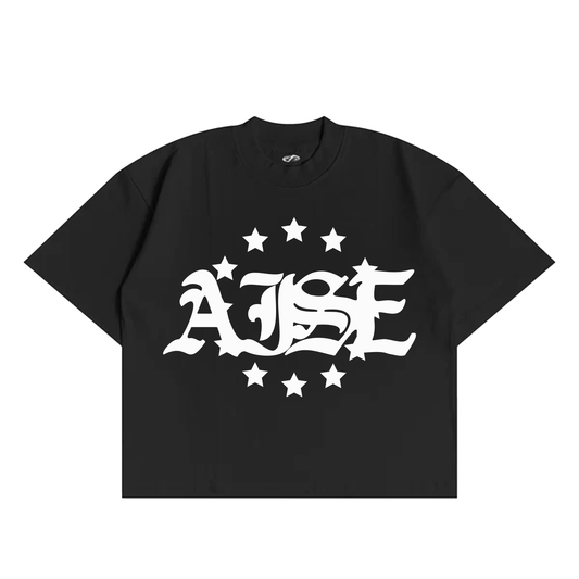 Polera boxy fit AISESTAR black
