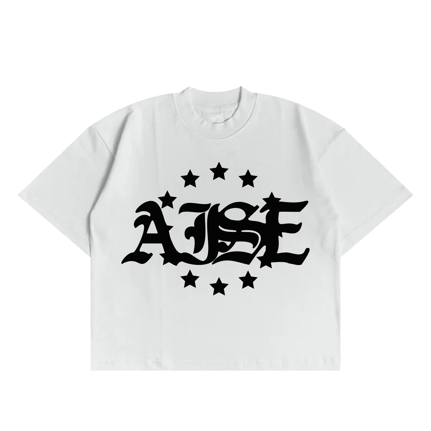 Polera boxy fit AISESTAR white