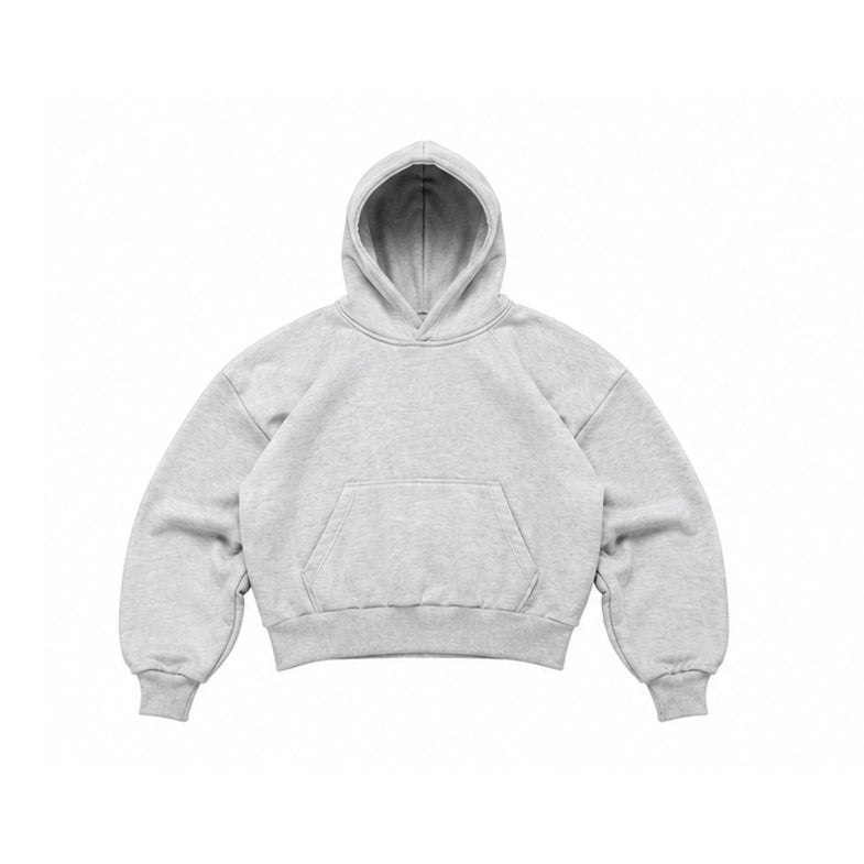 HOODIE BOXY FIT MELANGE