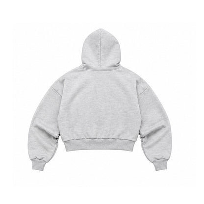 HOODIE BOXY FIT MELANGE