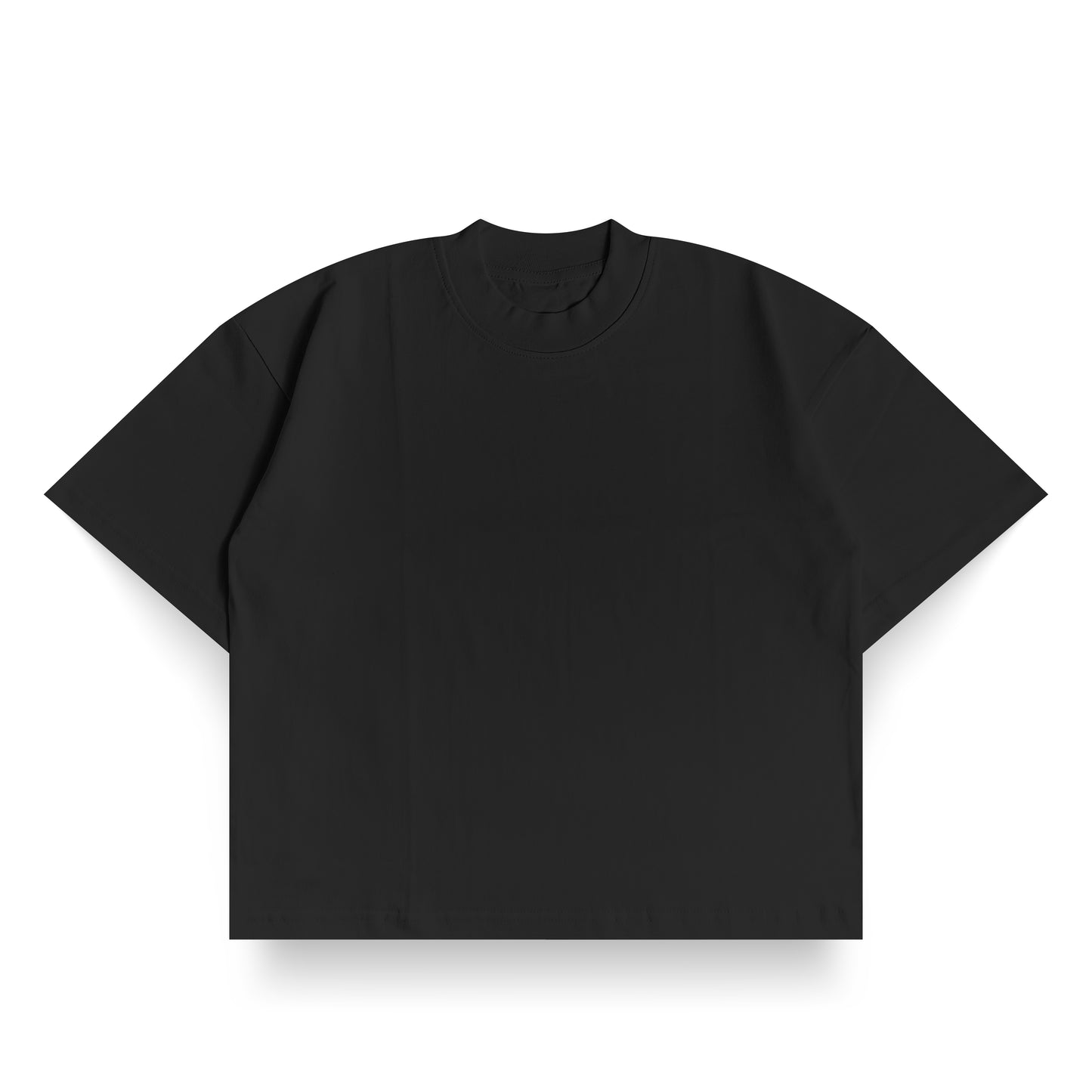 POLERA BOXY BASIC NEGRA
