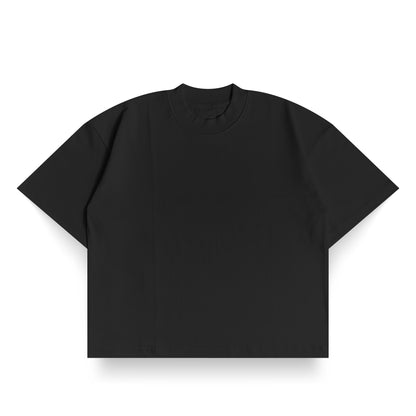 POLERA BOXY BASIC NEGRA
