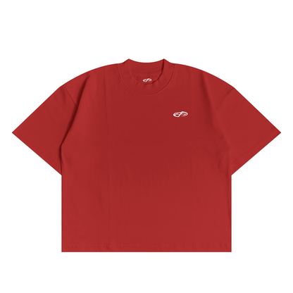 POLERA BOXY FIT ROJO