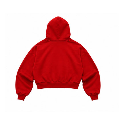 HOODIE BOXY FIT ROJO