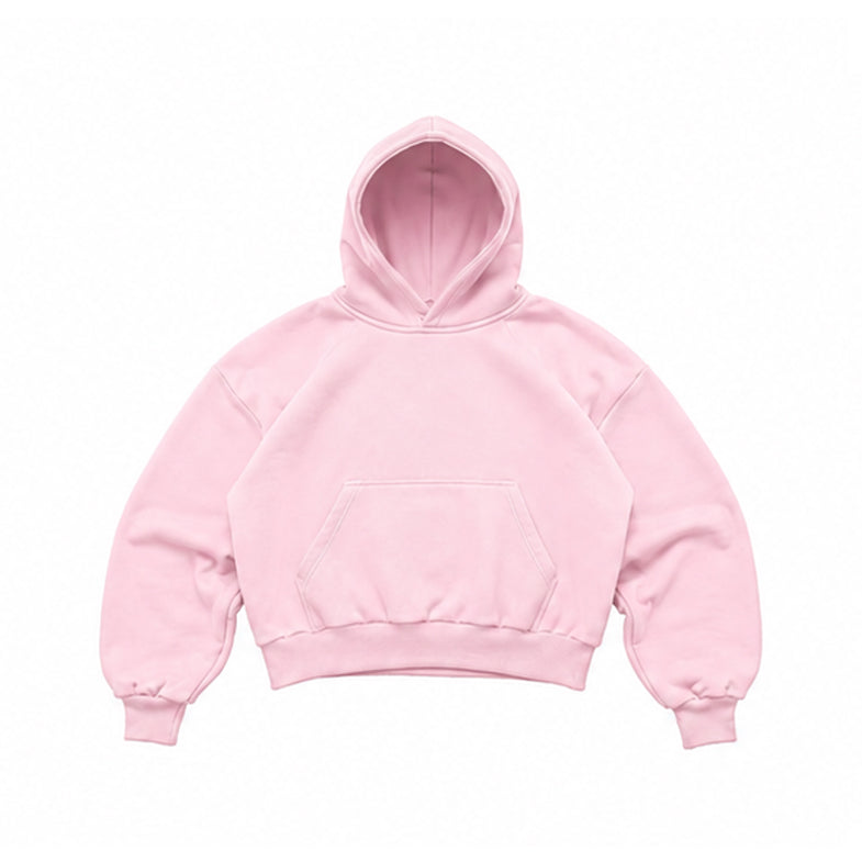 HOODIE BOXY FIT ROSADO PASTEL