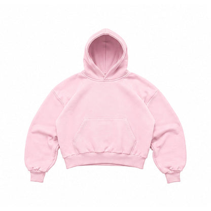 HOODIE BOXY FIT ROSADO PASTEL