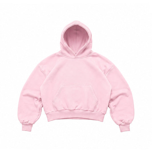 HOODIE BOXY FIT ROSADO PASTEL