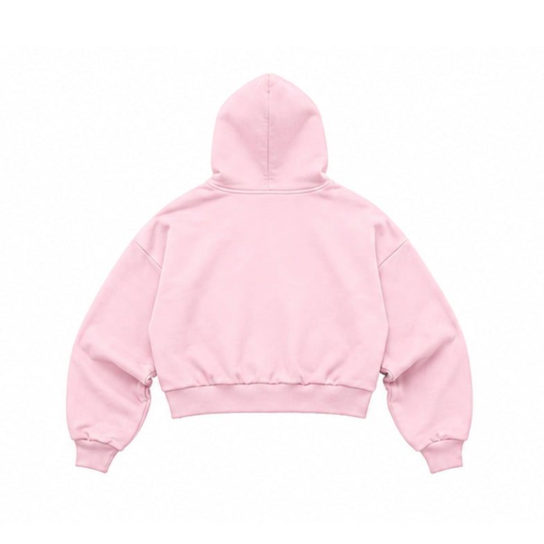 HOODIE BOXY FIT ROSADO PASTEL