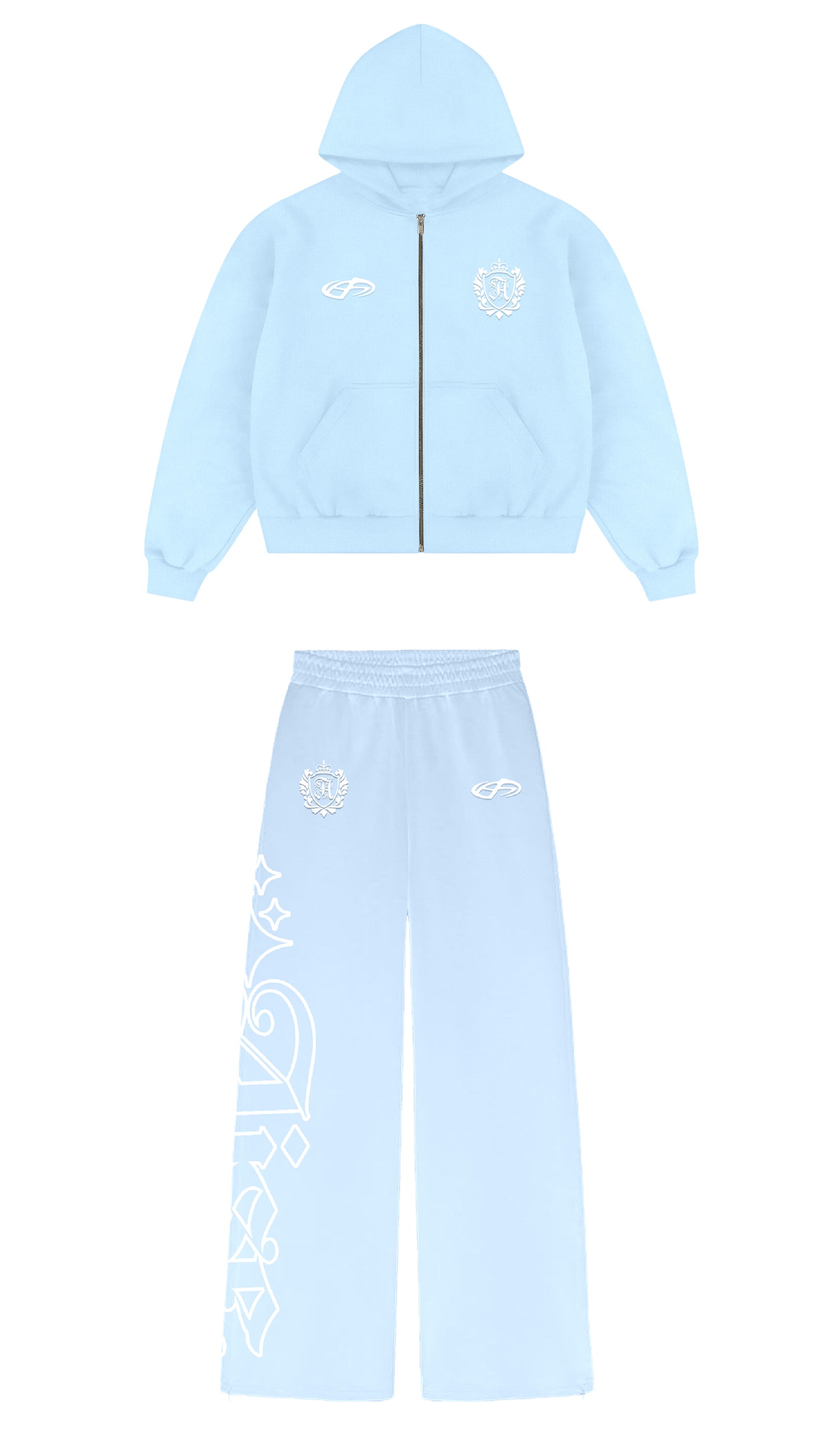 CONJUNTO AISE CLUB CELESTE CIELO