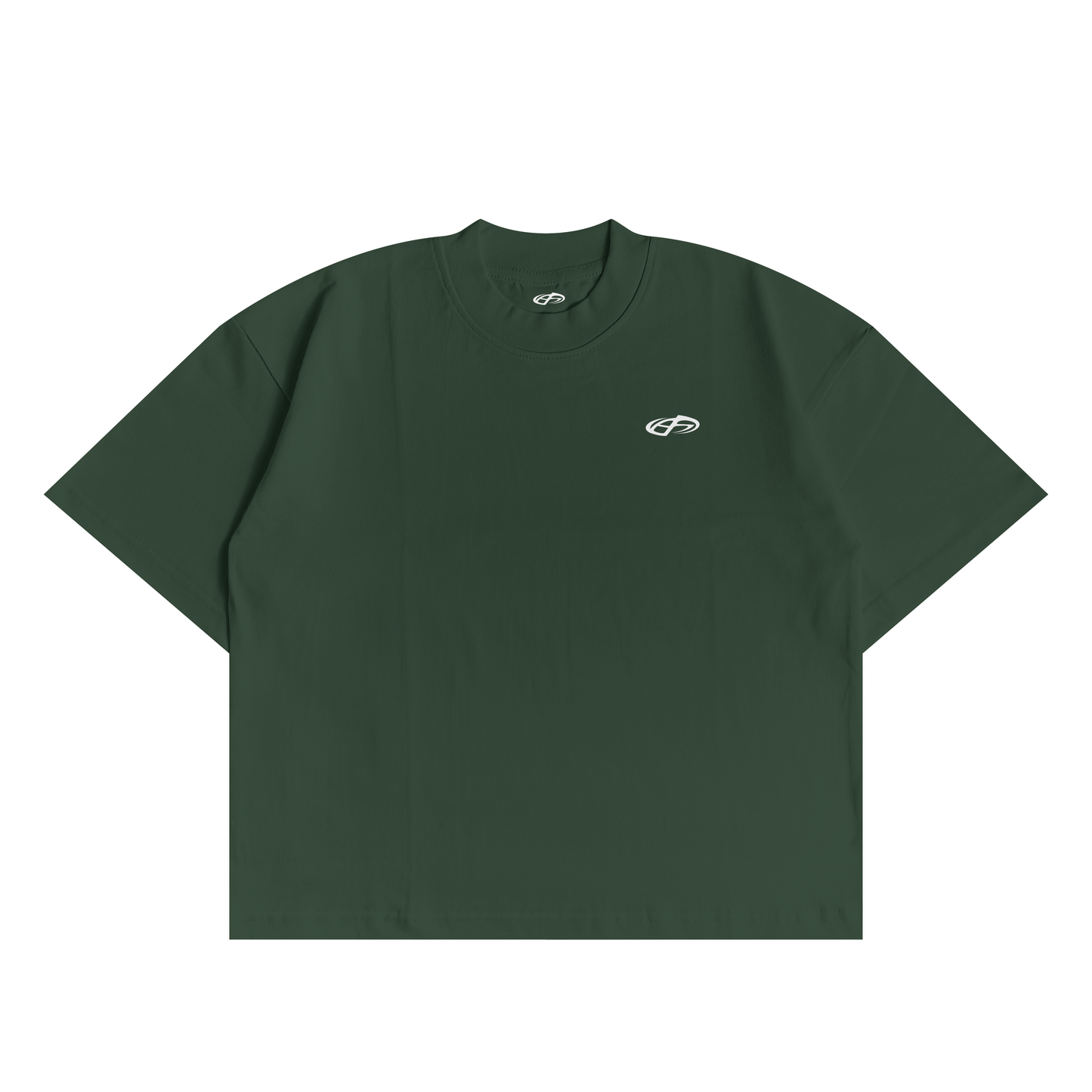 POLERA BOXY FIT VERDE BOTELLA