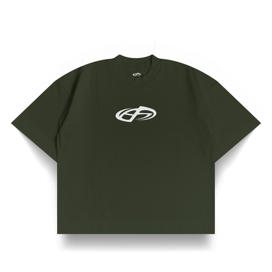 POLERA BOXY GREEN AISECLOTHING