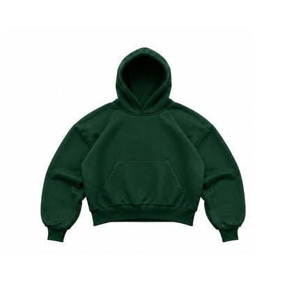 HOODIE  BOXY FIT VERDE