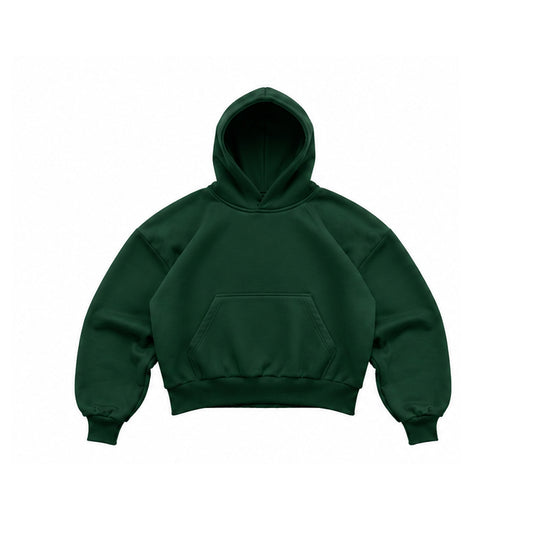 HOODIE  BOXY FIT VERDE