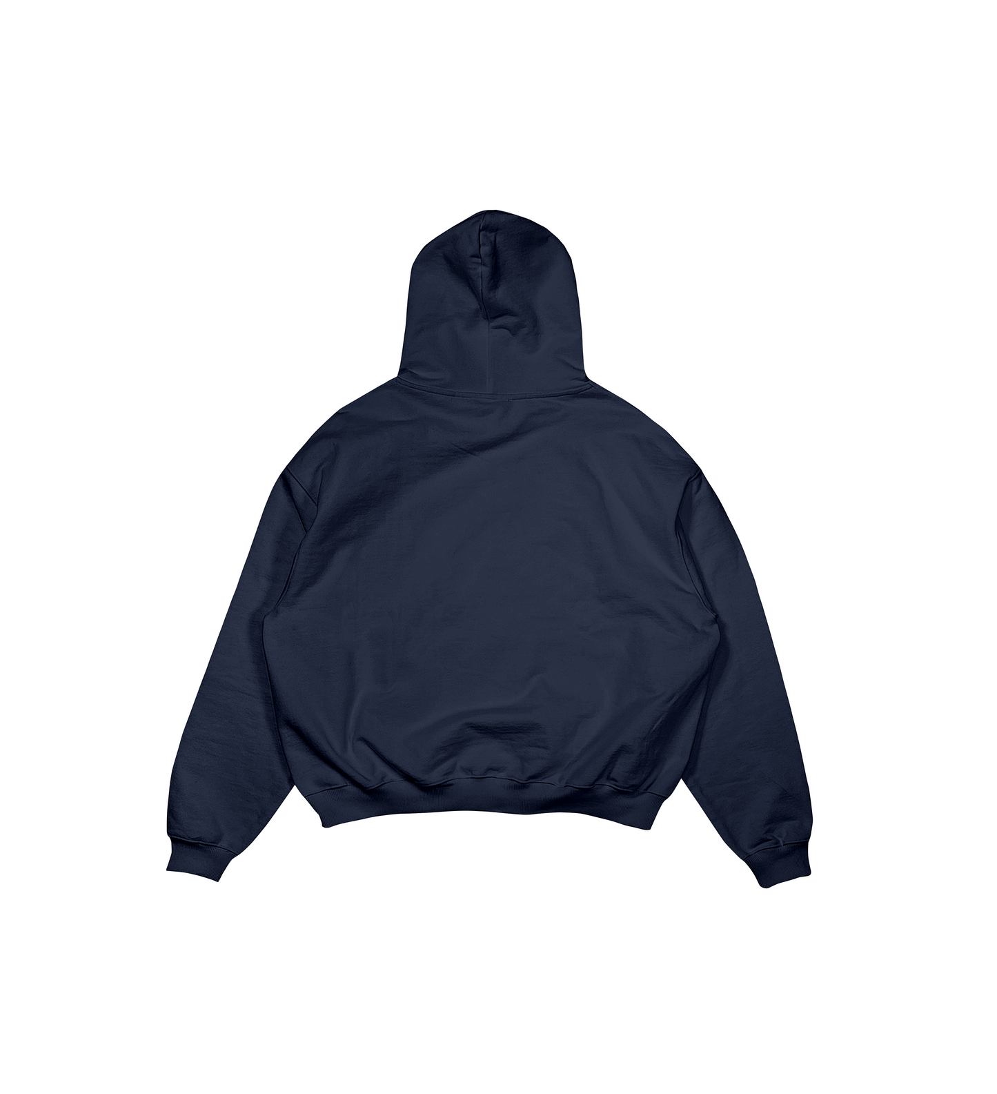 HOODIE BOXY FIT AZUL MARINO