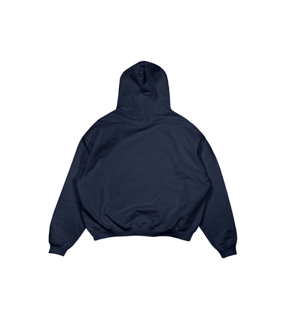 HOODIE BOXY FIT AZUL MARINO