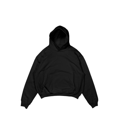 HOODIE BOXY FIT NEGRO
