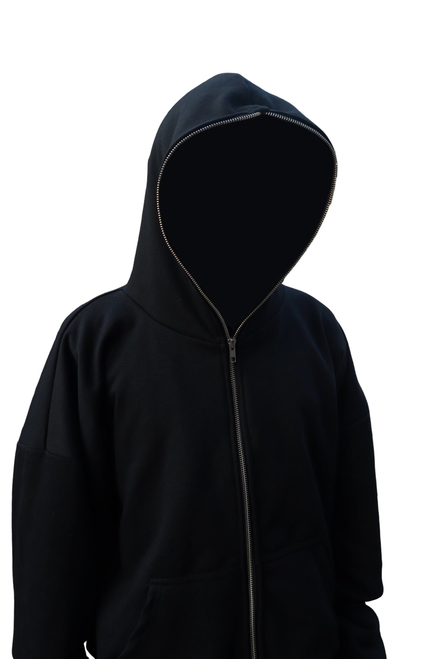 HOODIE BOXY FIT FUL ZIP MEMBRANE
