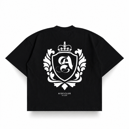 Polera Boxy Fit – AISE CLUB BLACK