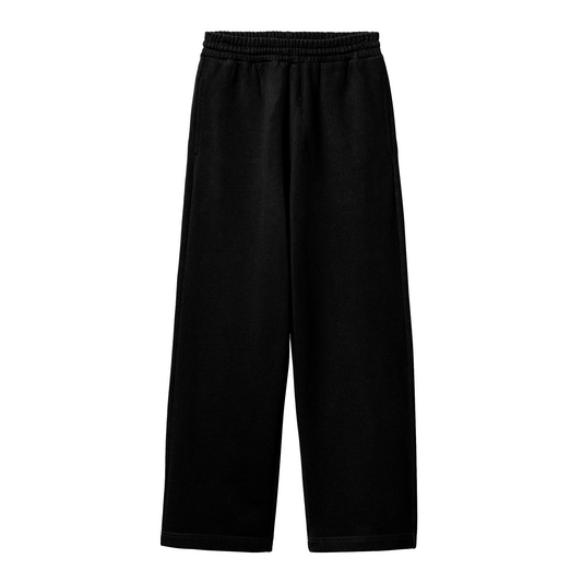 PANTALON DE  BUZO NEGRO AISECLOTHING