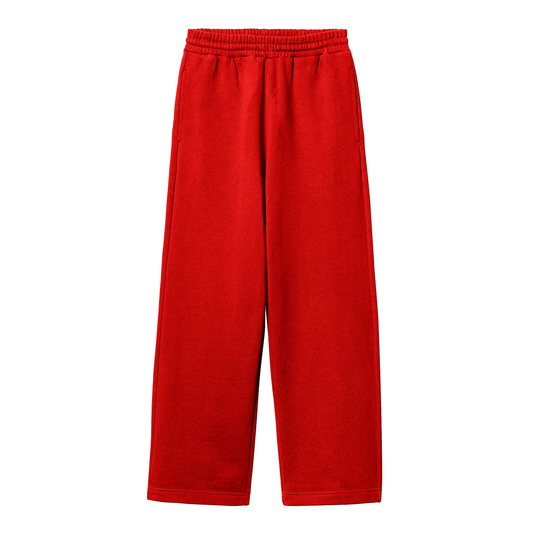 PANTALON DE BUZO ROJO AISECLOTHING