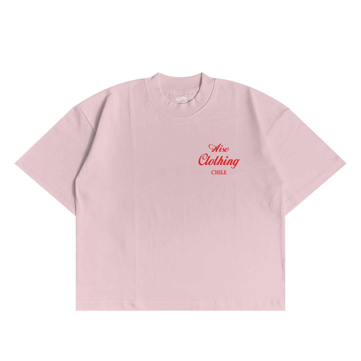 POLERA BOXY FIT AISECLOTHING CHILE ROSADA